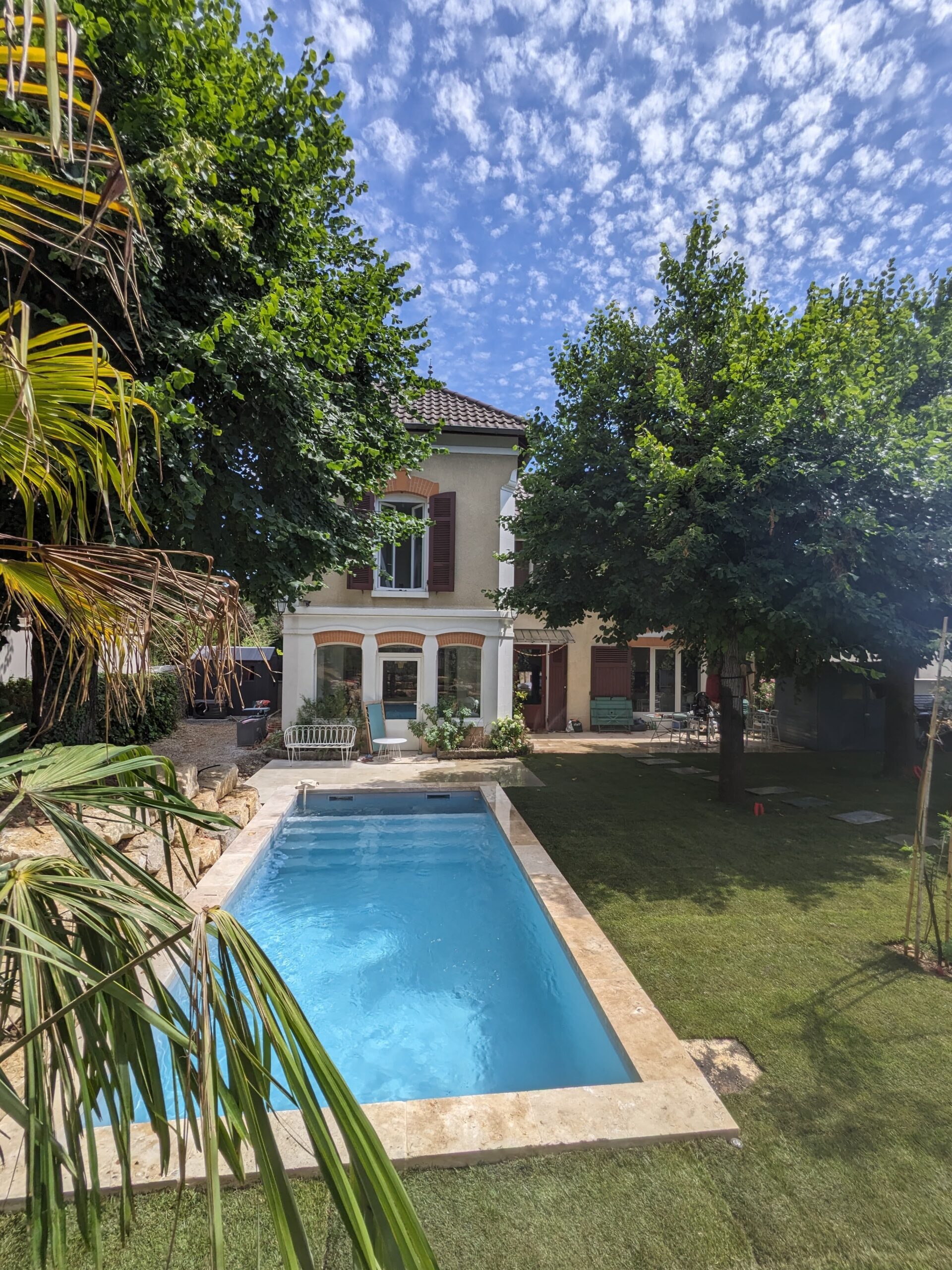 Vue piscine